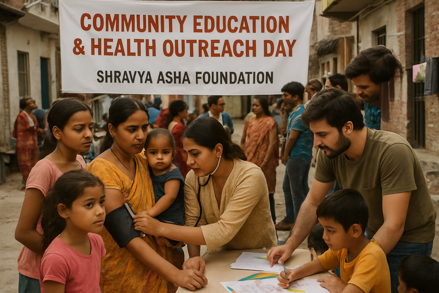 Draft: Community Education & Health Outreach Day — Shravya Asha Foundation Image